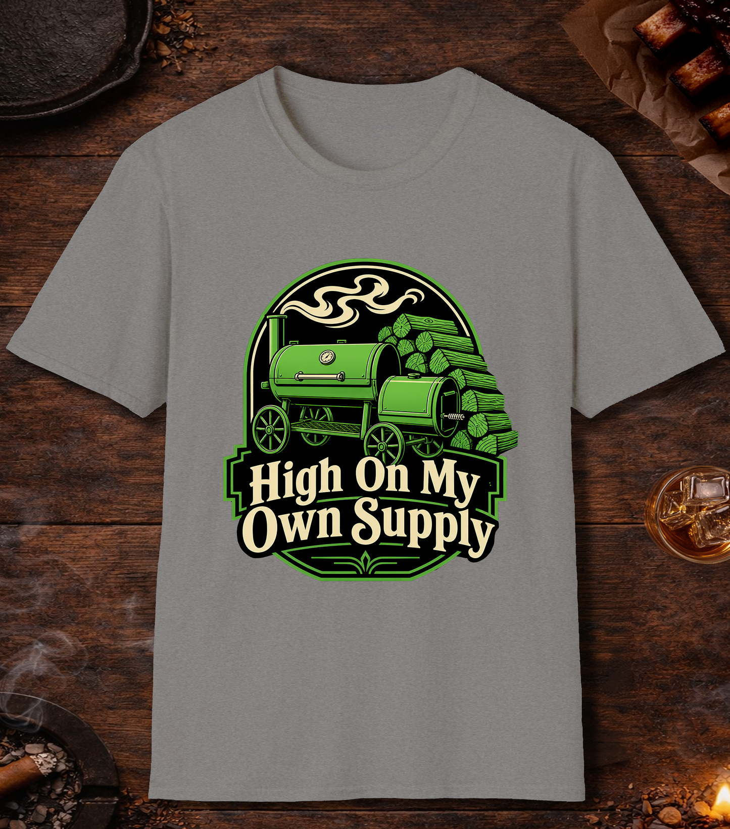 High On My Own Supply - Sport Grey