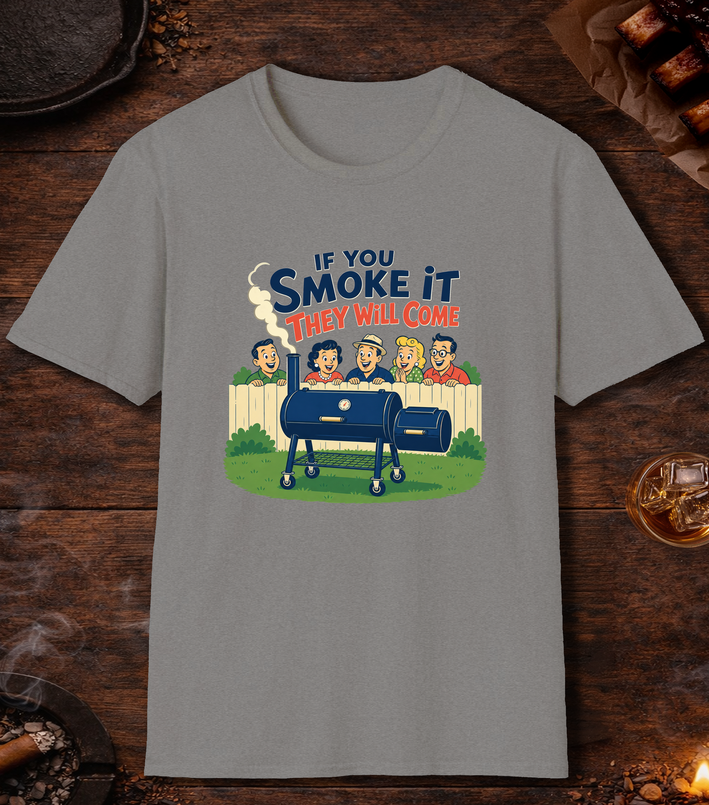 If You Smoke It They Will Come - Sport Grey