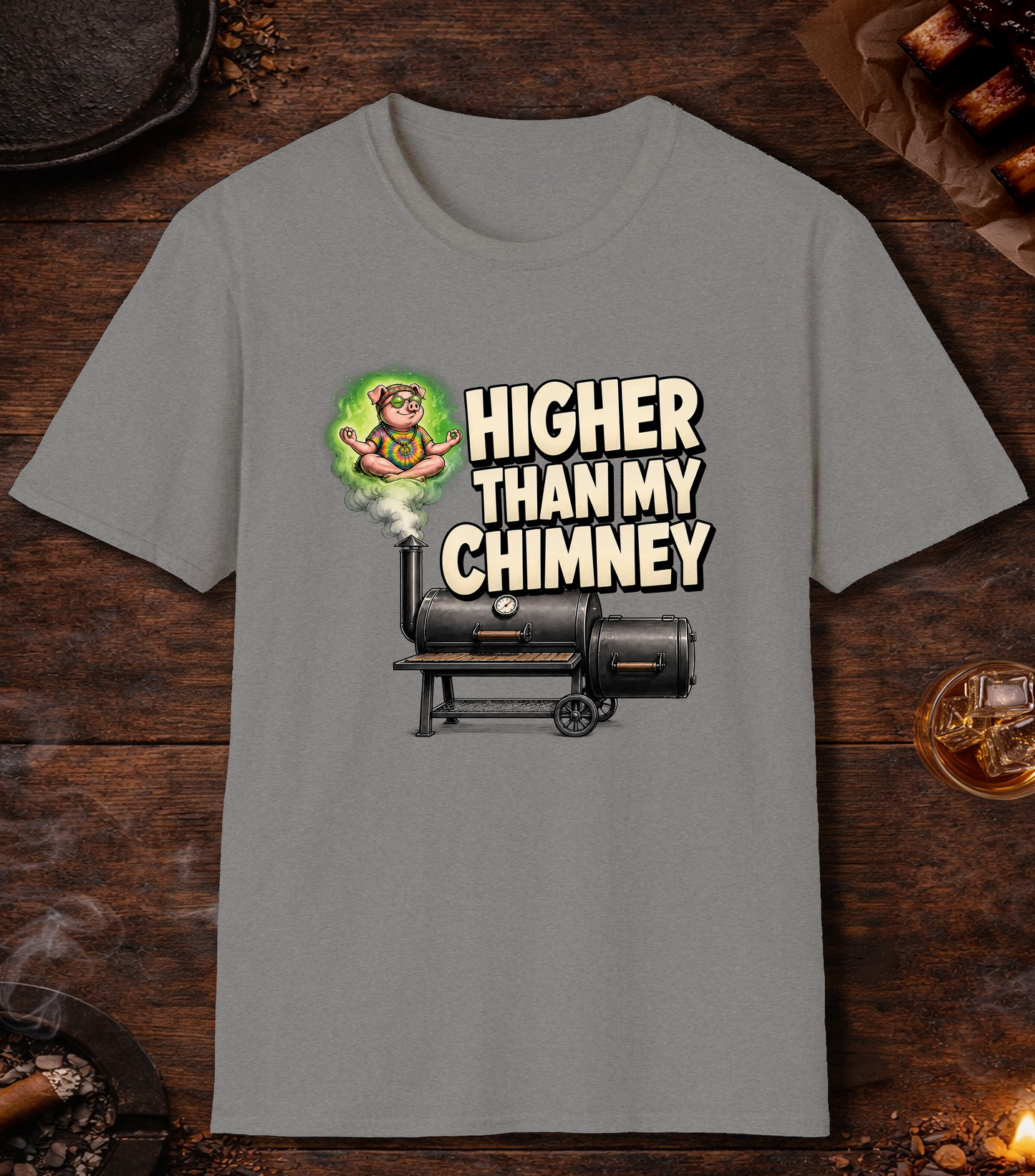 Higher Than My Chimney - Sport Grey