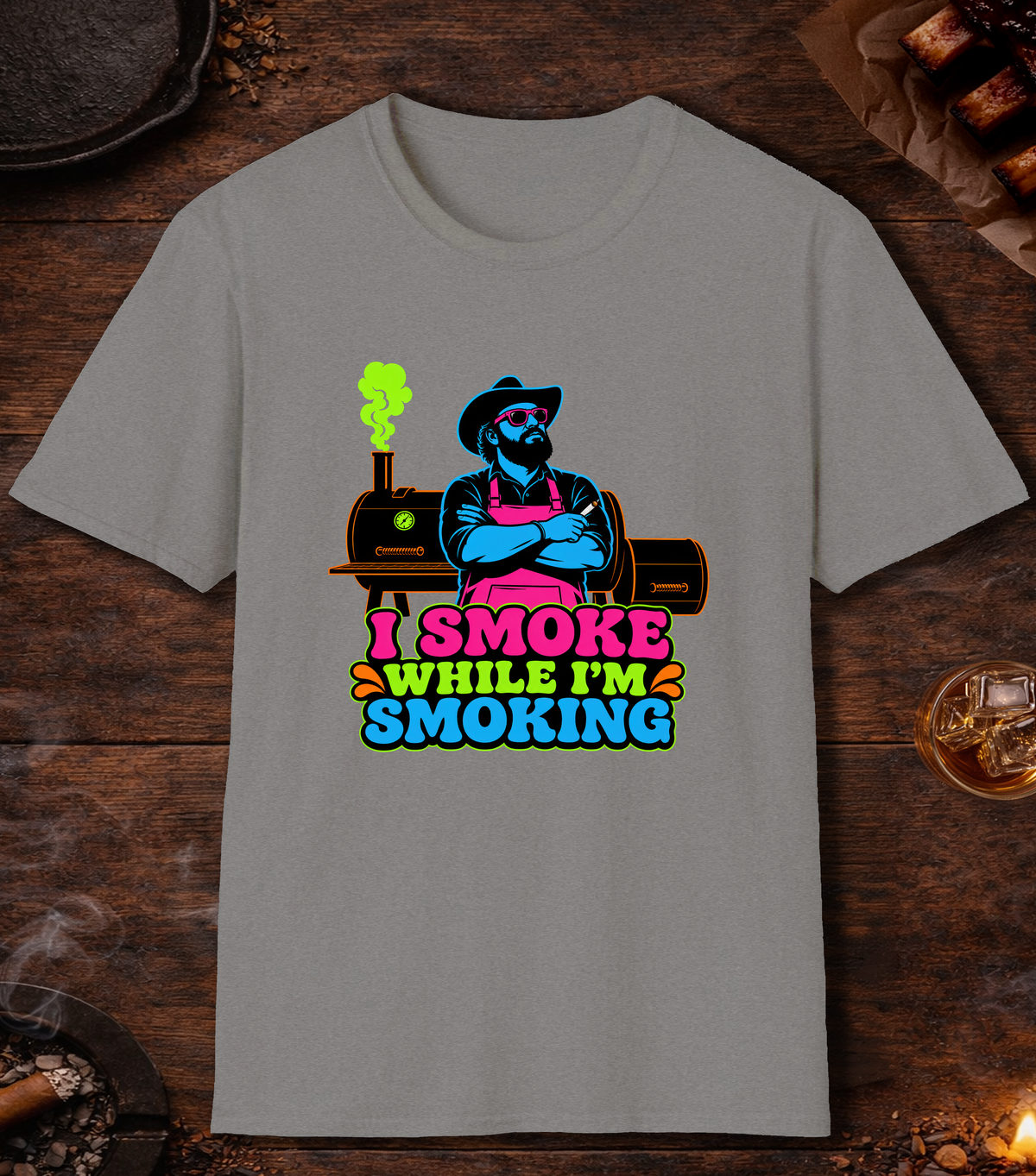 Smoke While Smoking - Sport Grey