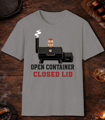 Open Container Closed Lid - Sport Grey