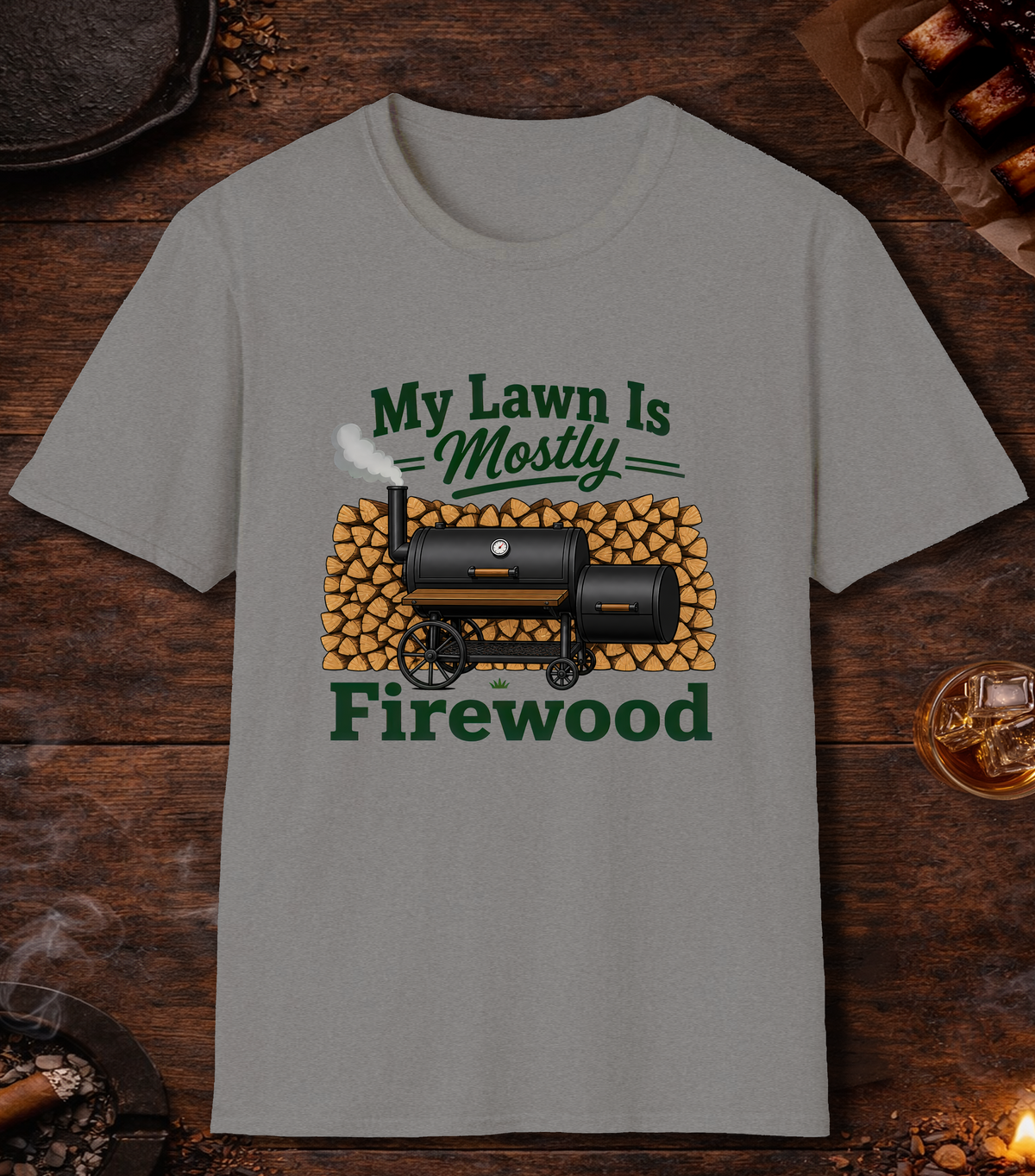 Lawn Mostly Firewood - Sport Grey