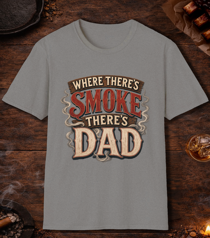 Where There's Smoke T-Shirt - Sport Grey