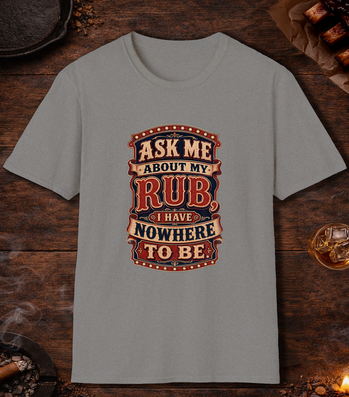 Ask About Rub - Sport Grey