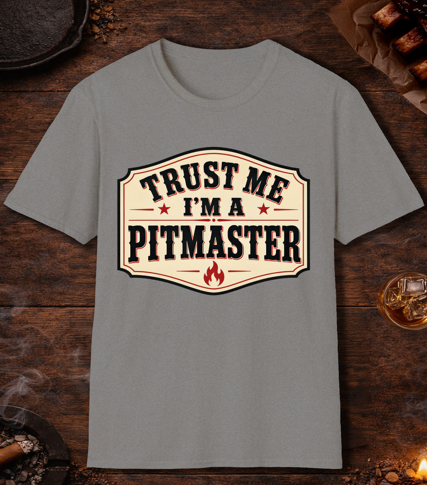 Trust Me T-Shirt - Sport Grey