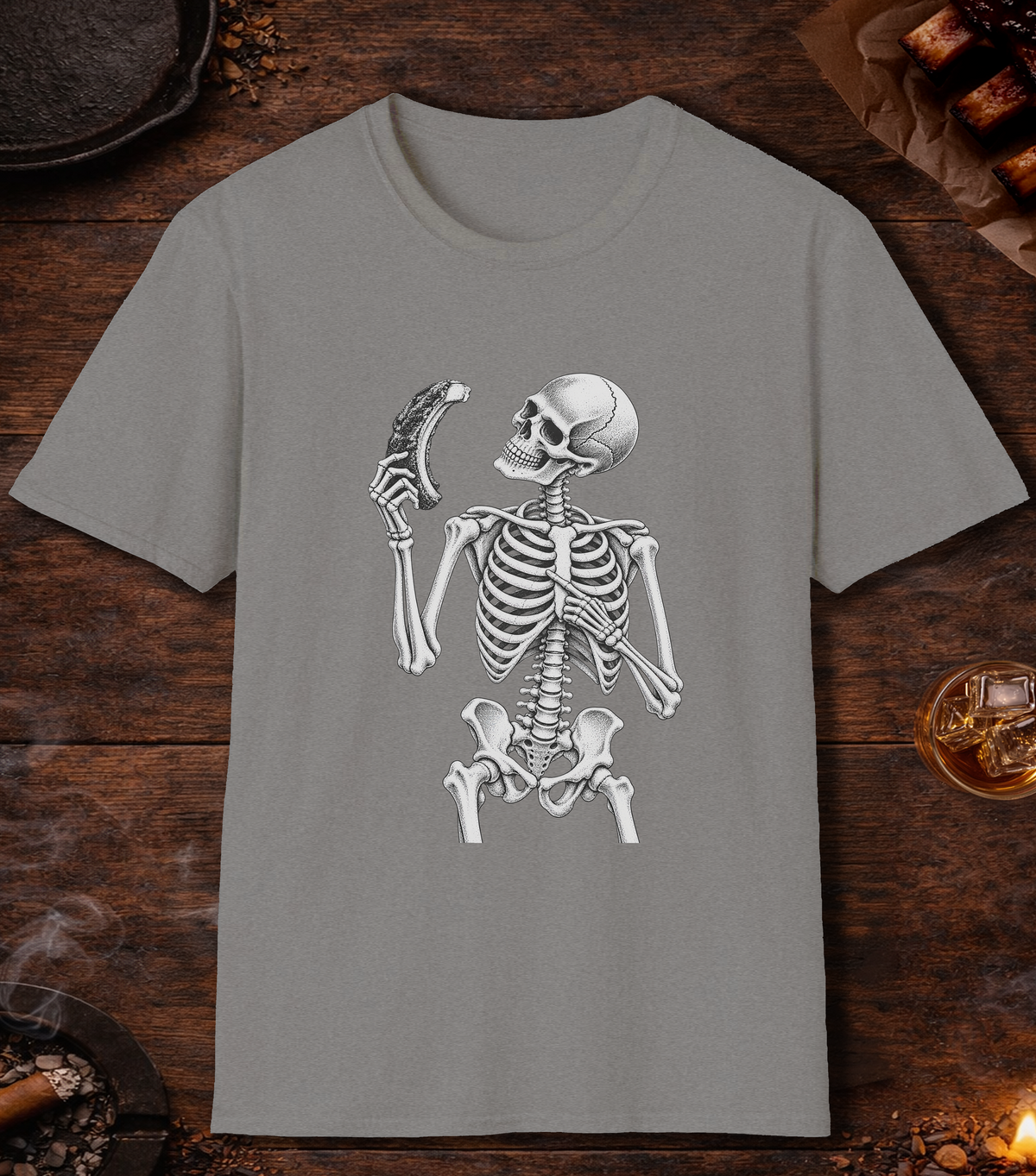 Skeleton Rib - Sport Grey