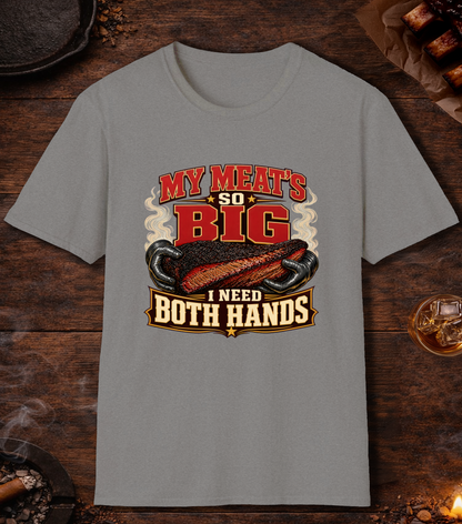 Meats So Big T-Shirt - Sport Grey