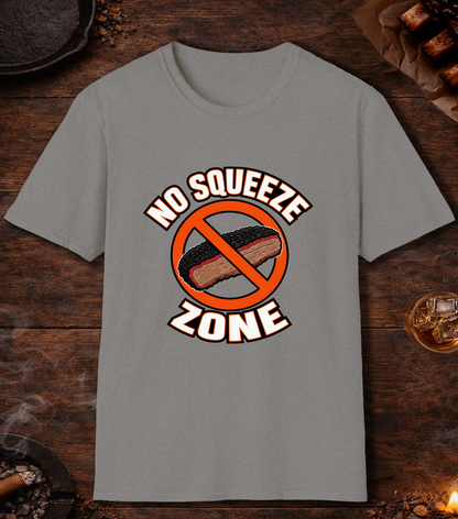No Squeeze Zone T-Shirt - Sport Grey