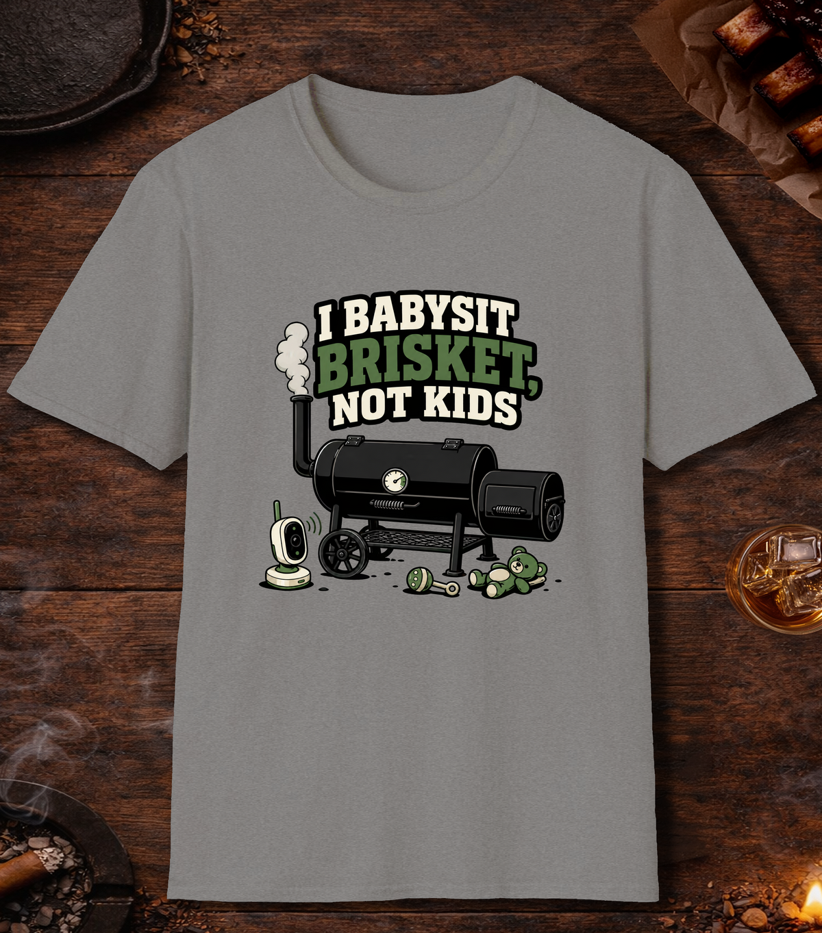 Babysit Brisket - Sport Grey