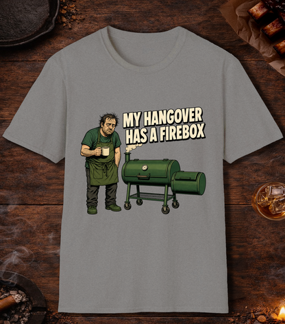 My Hangover Has A Firebox - Sport Grey