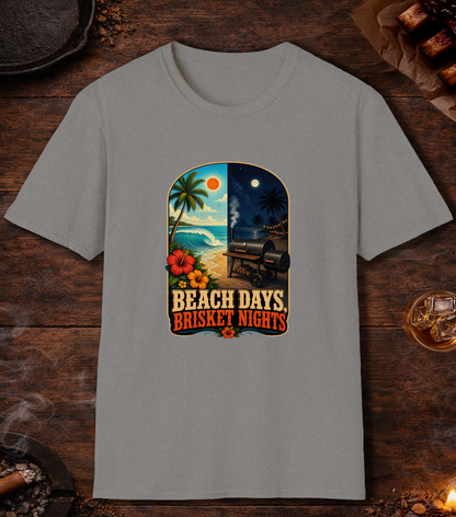 Beach Days T-Shirt - Sport Grey