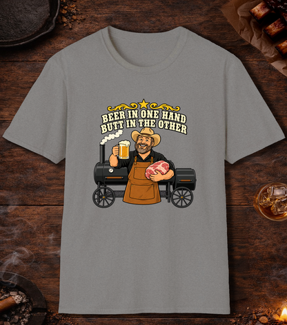 Beer and Butt - Sport Grey