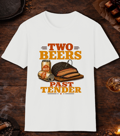 Two Beers Past Tender - White