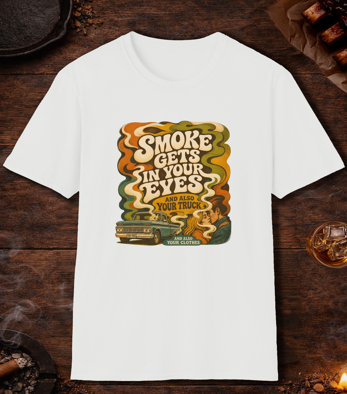 Smoke in Eyes - White