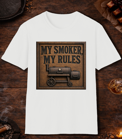 My Smoker My Rules T-Shirt - White