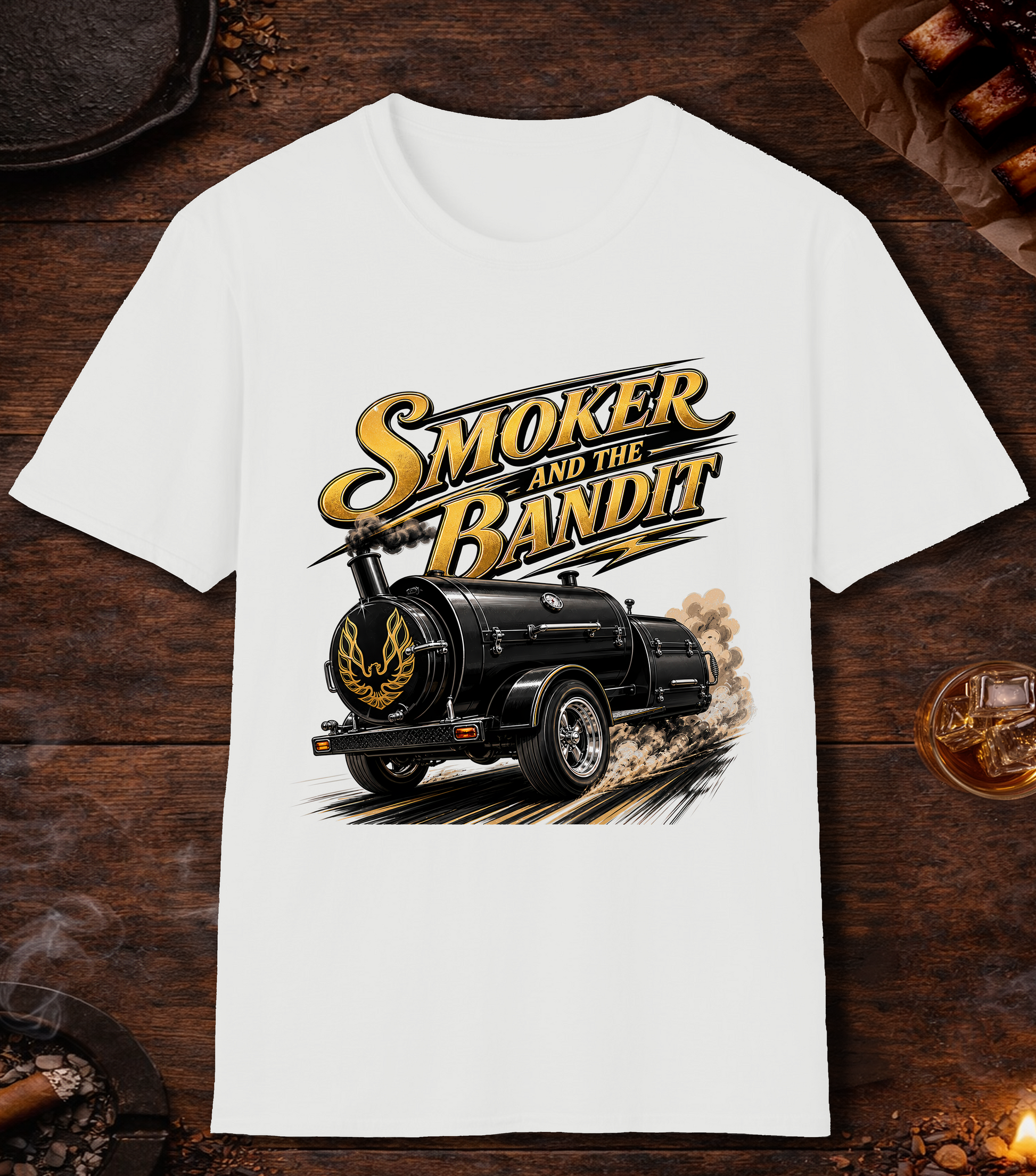 Smoker And The Bandit - White