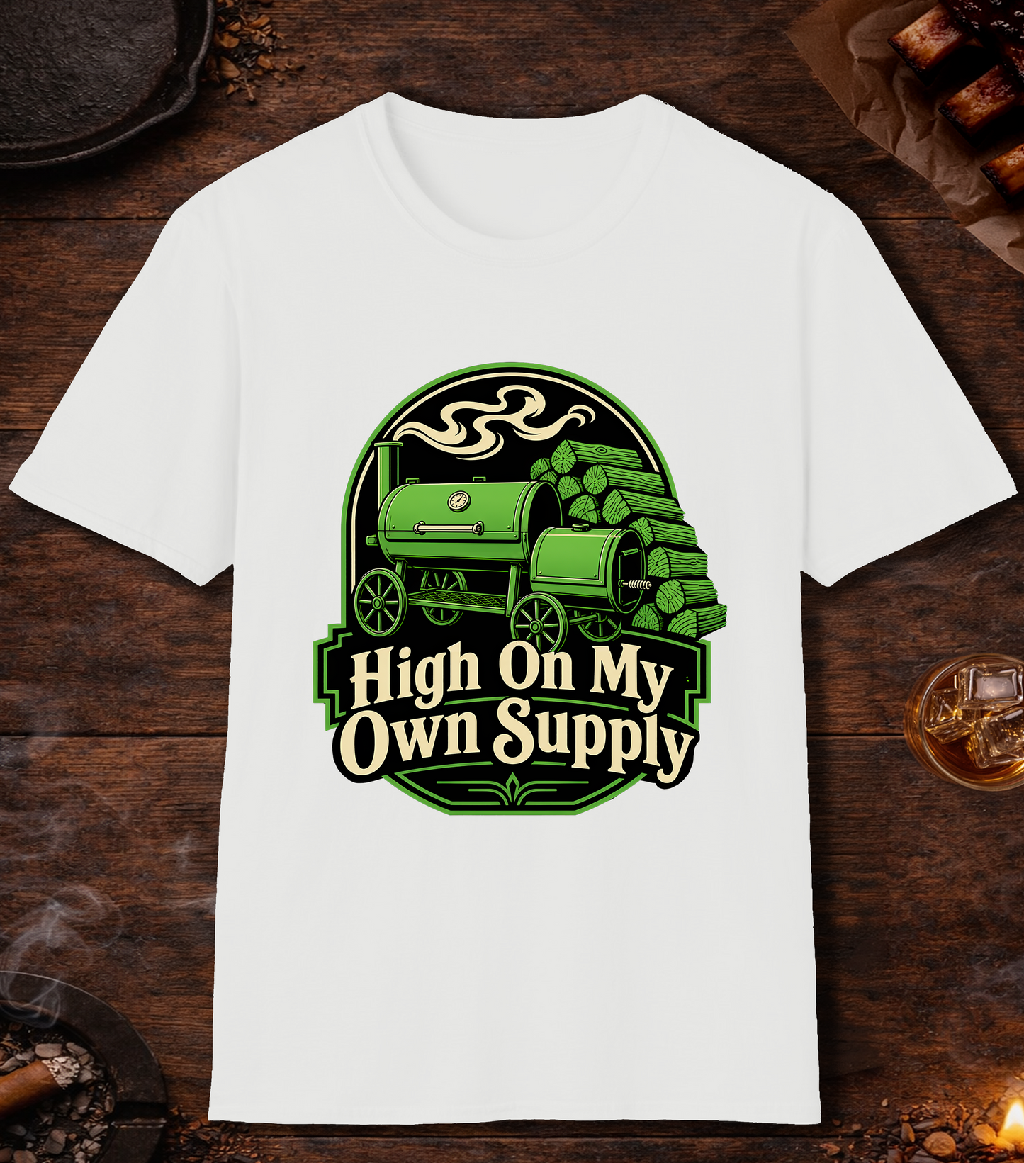 High On My Own Supply - White