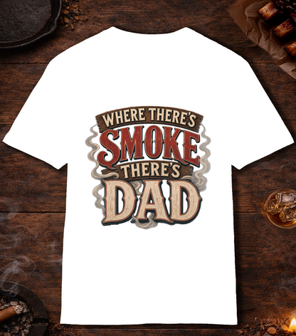 Where There's Smoke T-Shirt - White