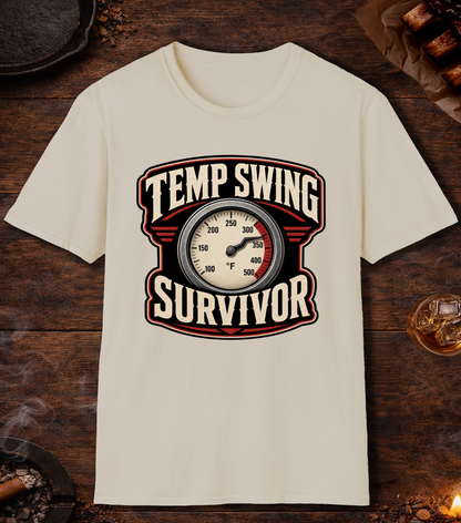 Temp Swing Survivor T-Shirt - Sand