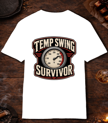 Temp Swing Survivor T-Shirt - White