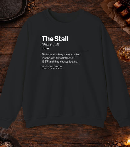 The Stall Definition Crewneck - Black