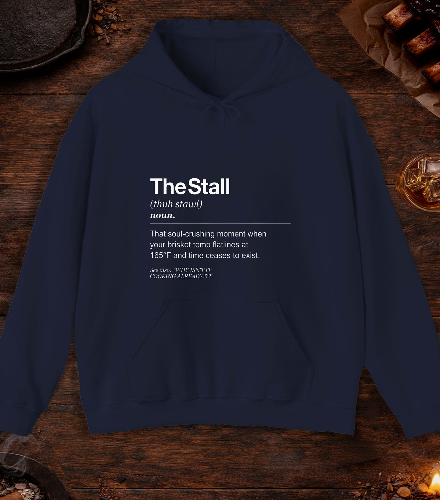 The Stall Definition Hoodie - Navy