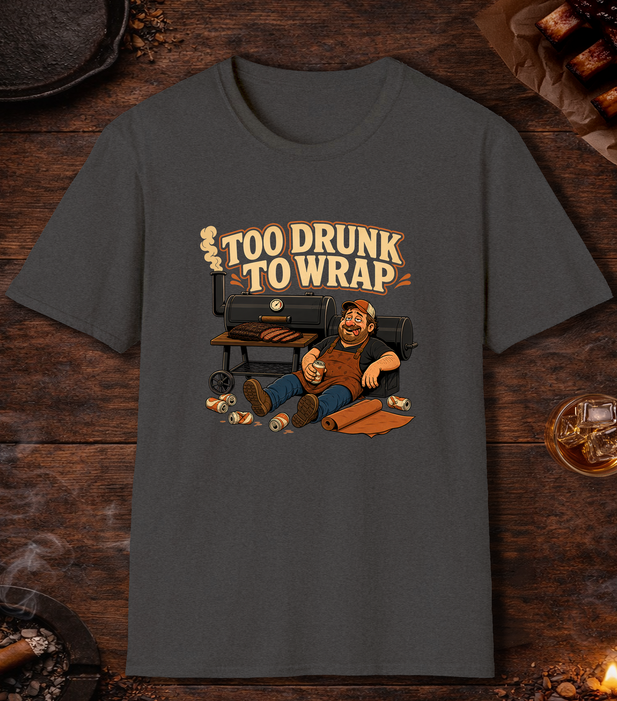 Too Drunk - Dark Heather