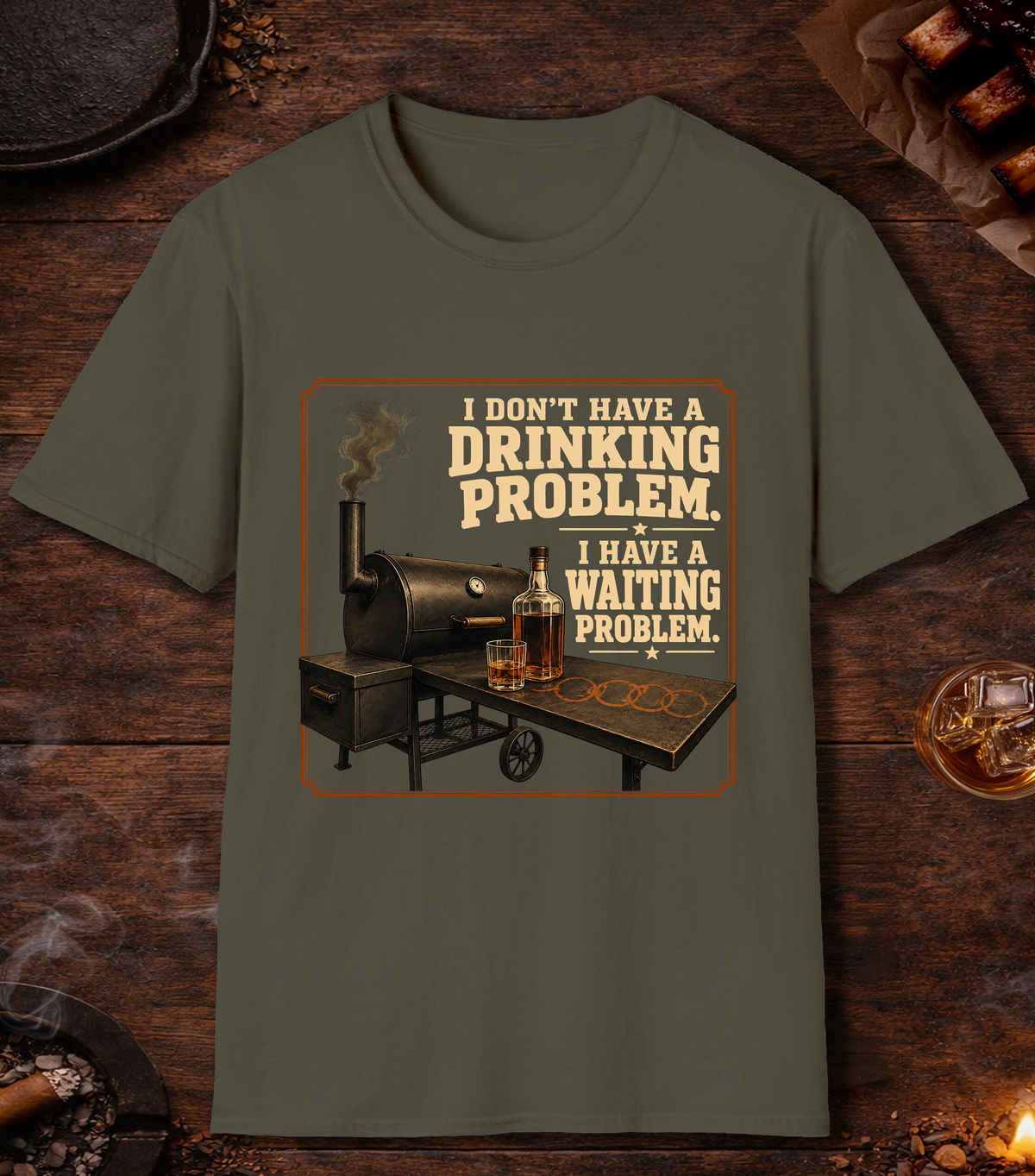 Waiting Problem - Military Green