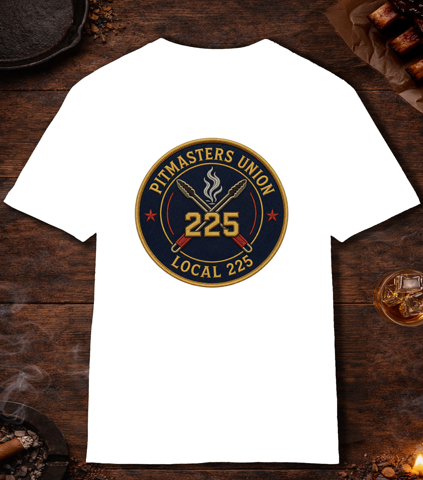 Pitmaster's Union T-Shirt - White