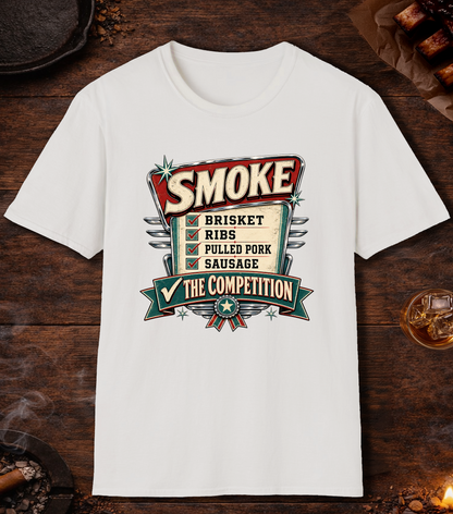 Smoke The Competition T-Shirt - White