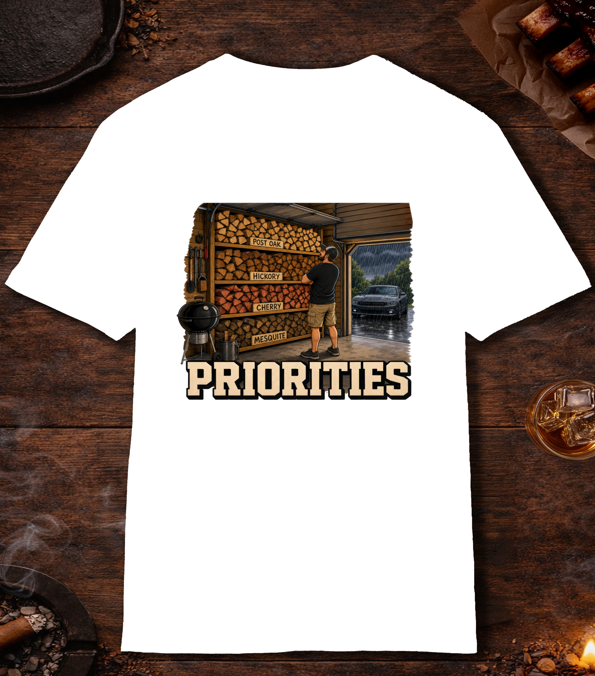 Priorities T-Shirt - White
