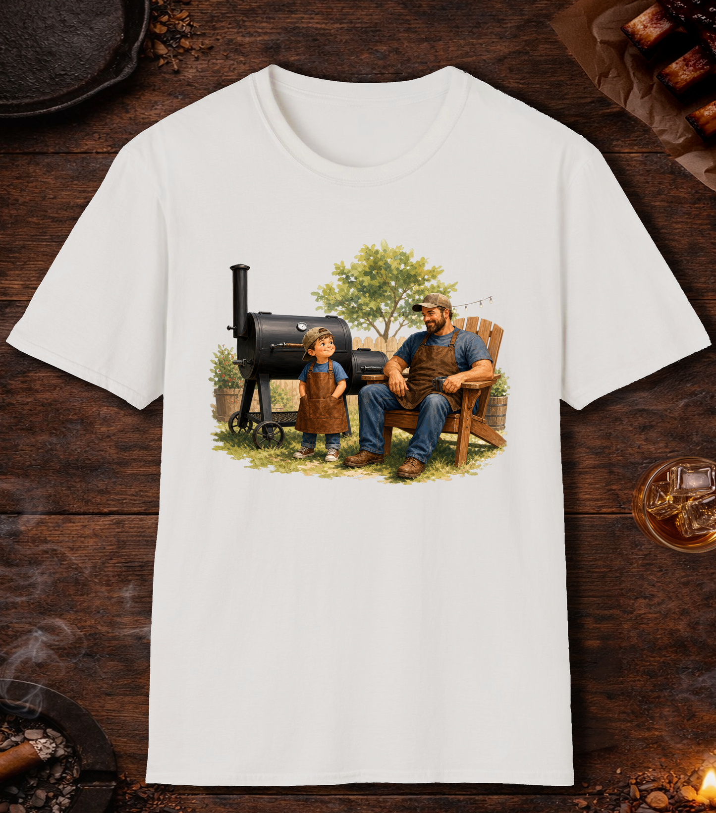 Pitmaster Apprentice T-Shirt - White
