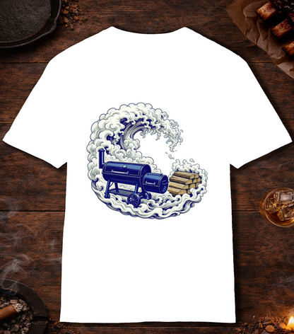 Smoke Wave T-Shirt - White