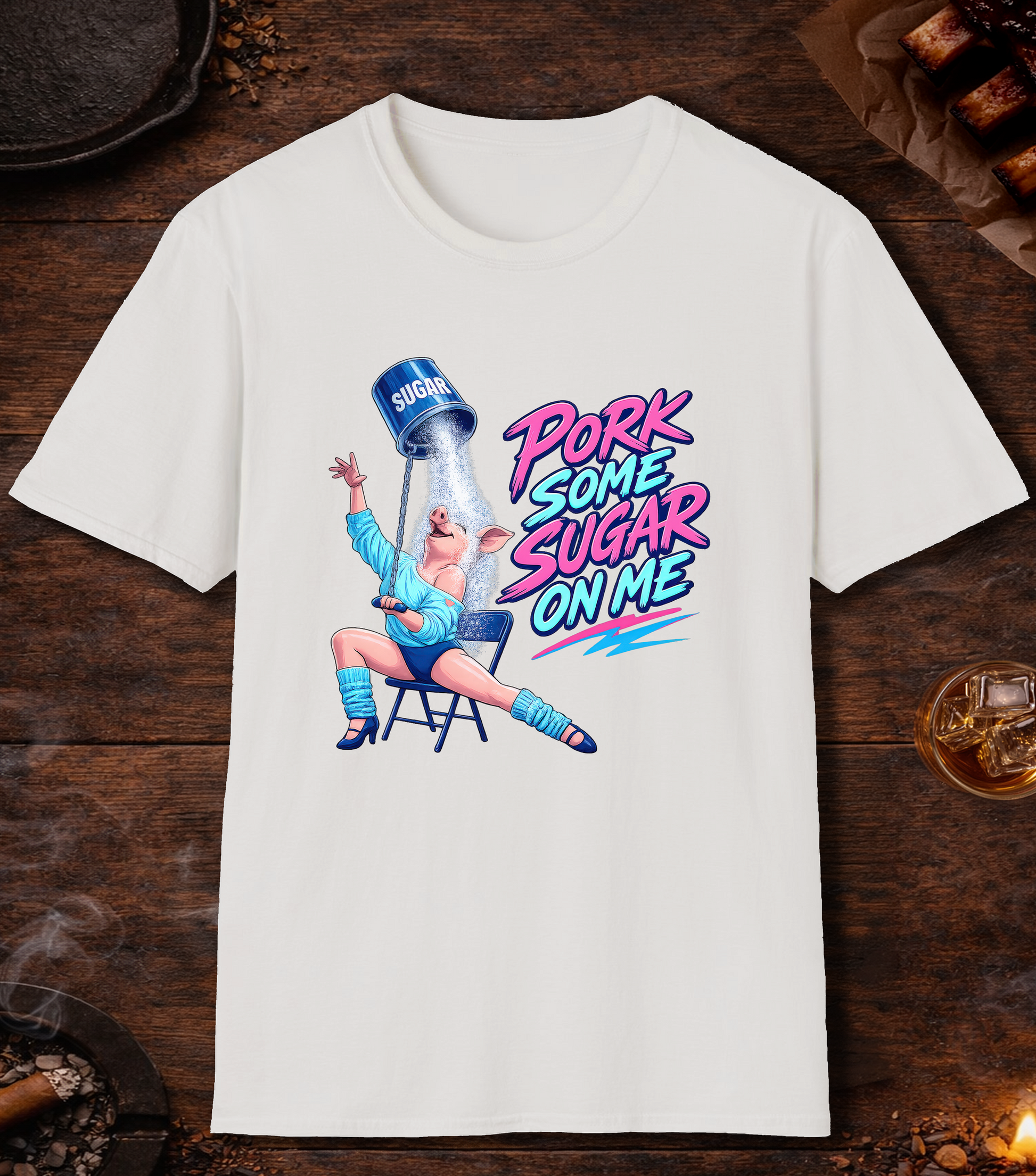 Pork Some Sugar On Me T-Shirt - White