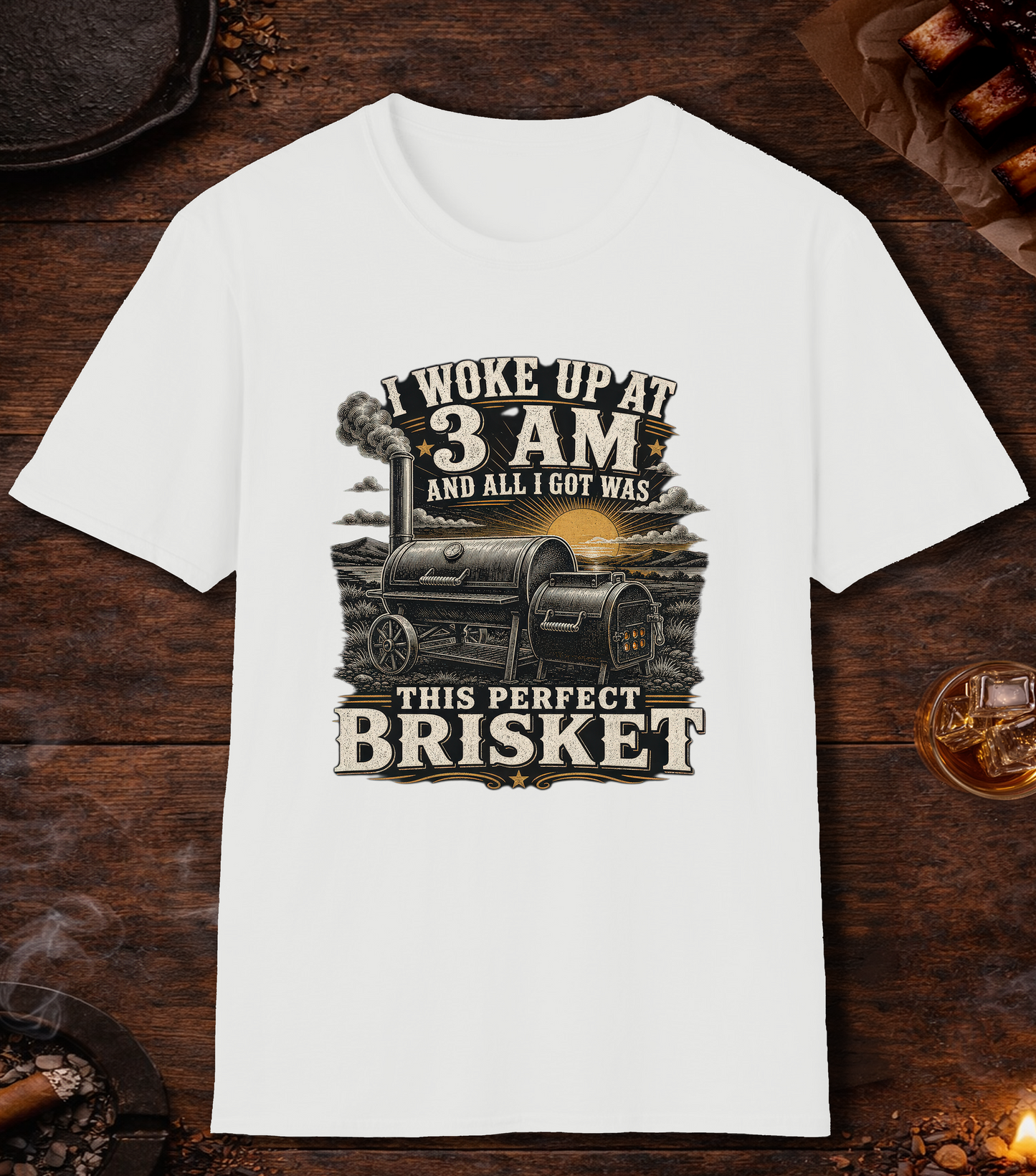 Woke Up at 3am T-Shirt - White
