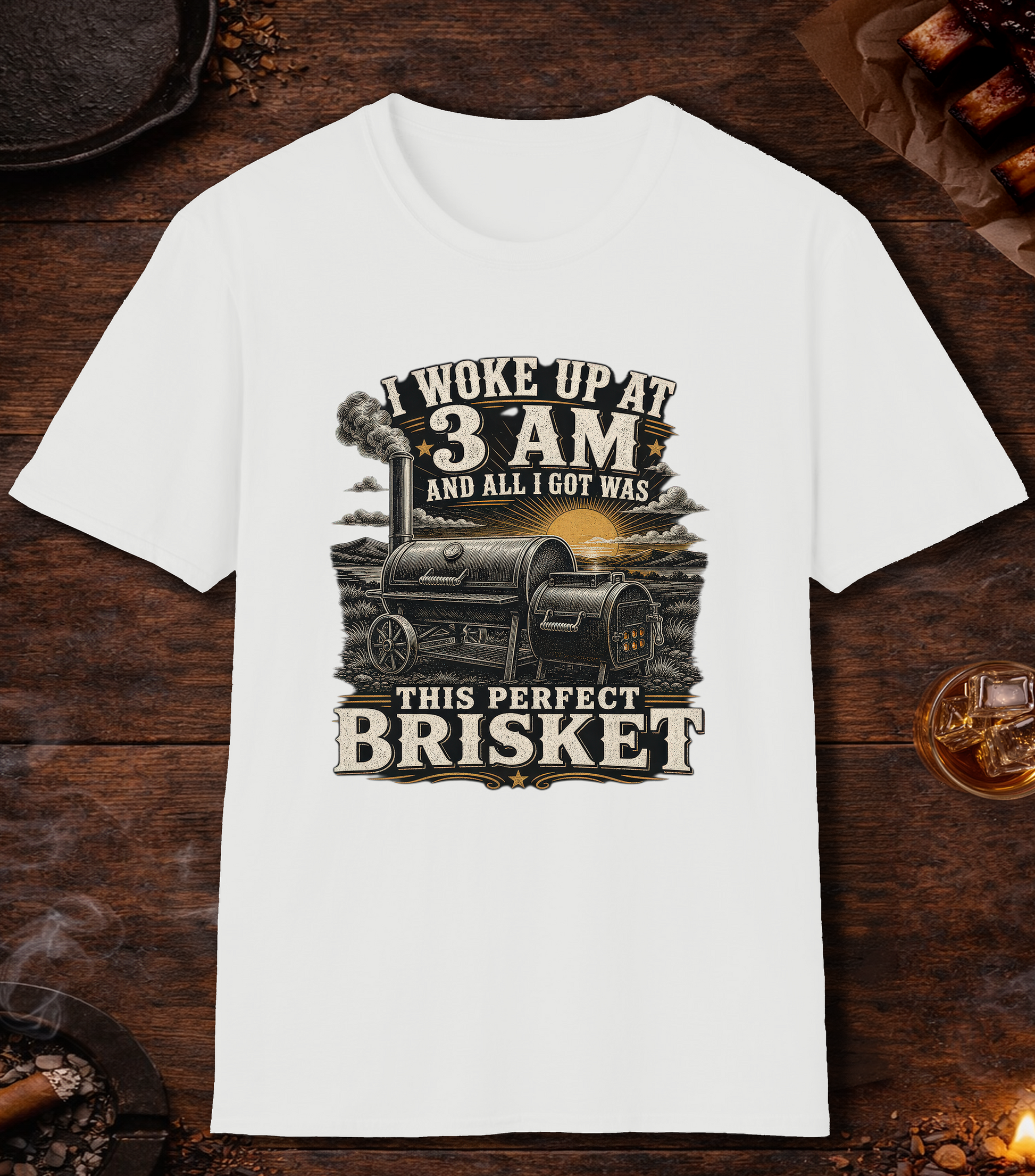 Woke Up at 3am T-Shirt - White