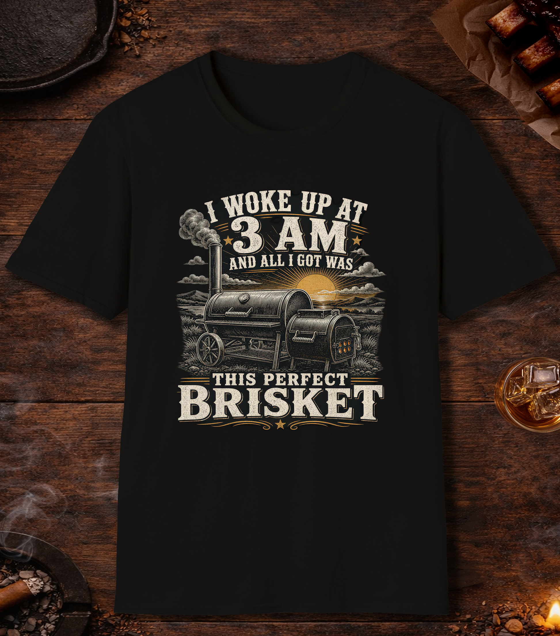 Woke Up at 3am T-Shirt - Black