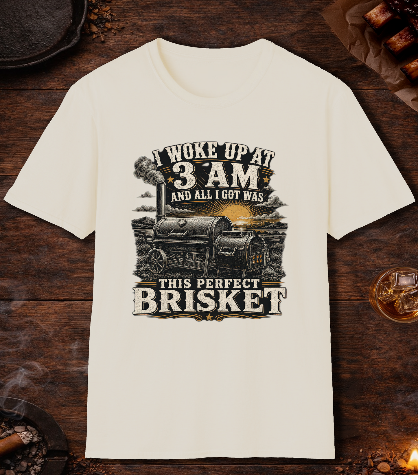Woke Up at 3am T-Shirt - Natural
