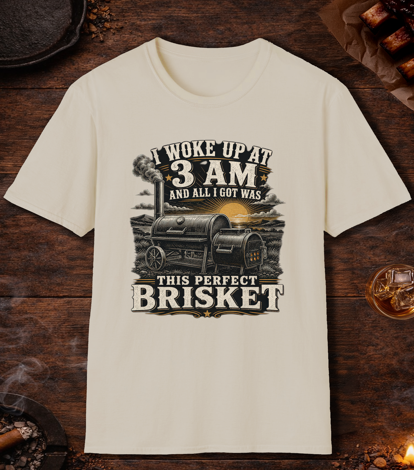 Woke Up at 3am T-Shirt - Sand