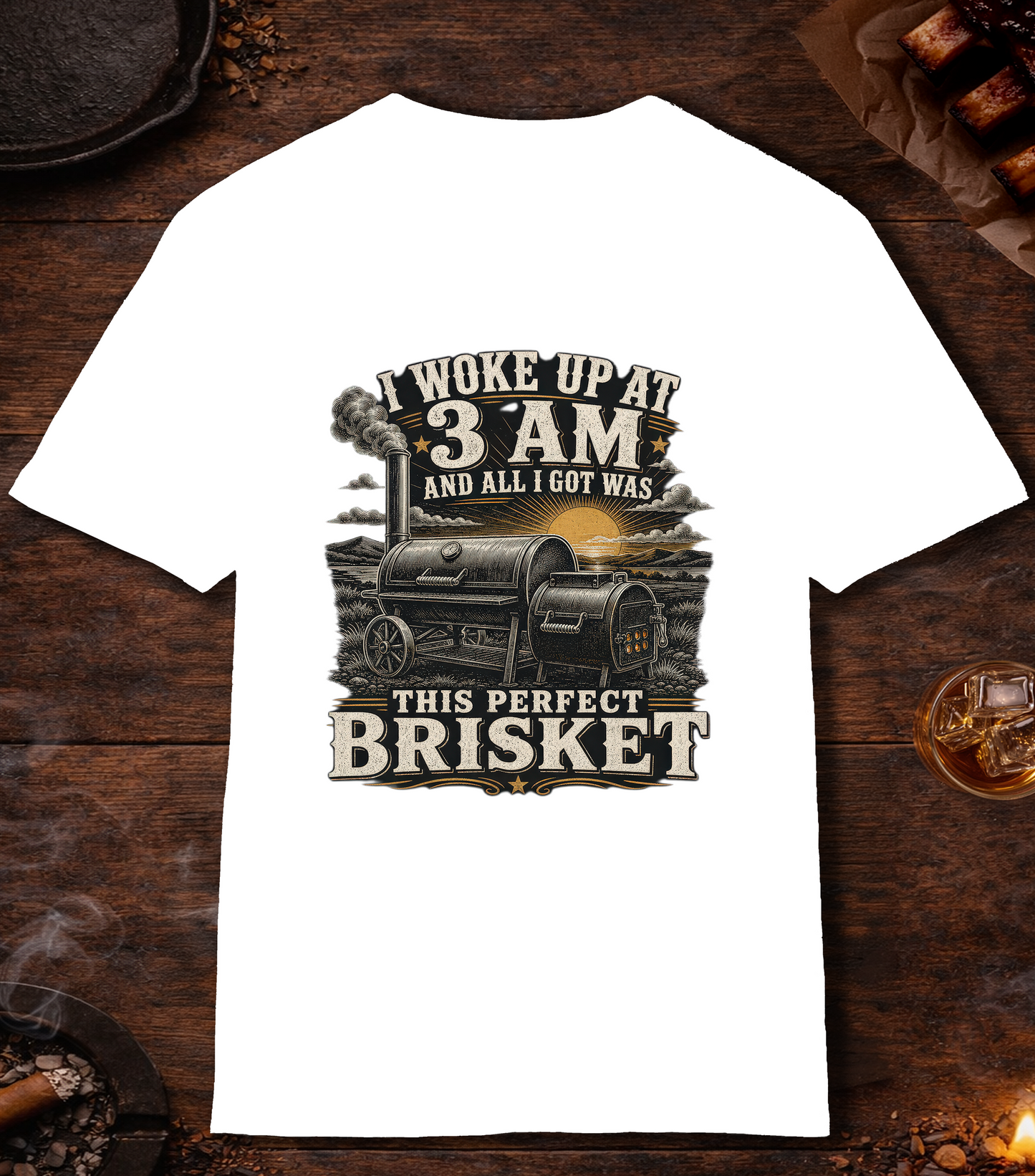 Woke Up at 3am T-Shirt - White