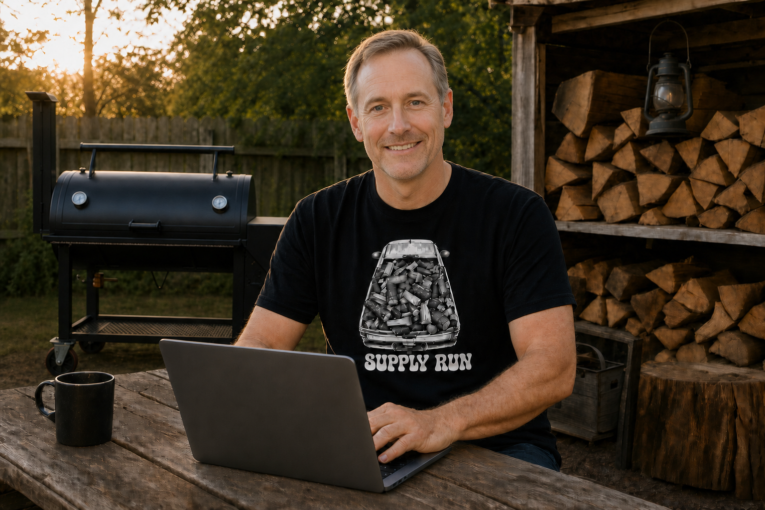 BBQ Savage customer support at the pit